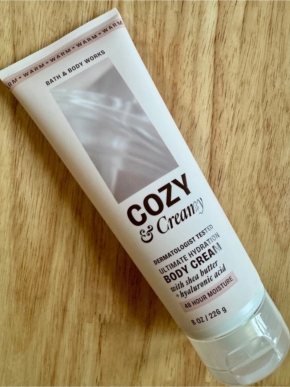 Bath & Body Works Cozy & Creamy Body Cream - White, Blush